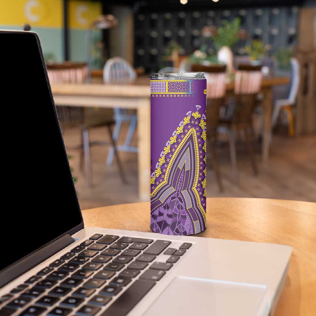 Dashiki Skinny Tumbler Luxury Afro - Violet