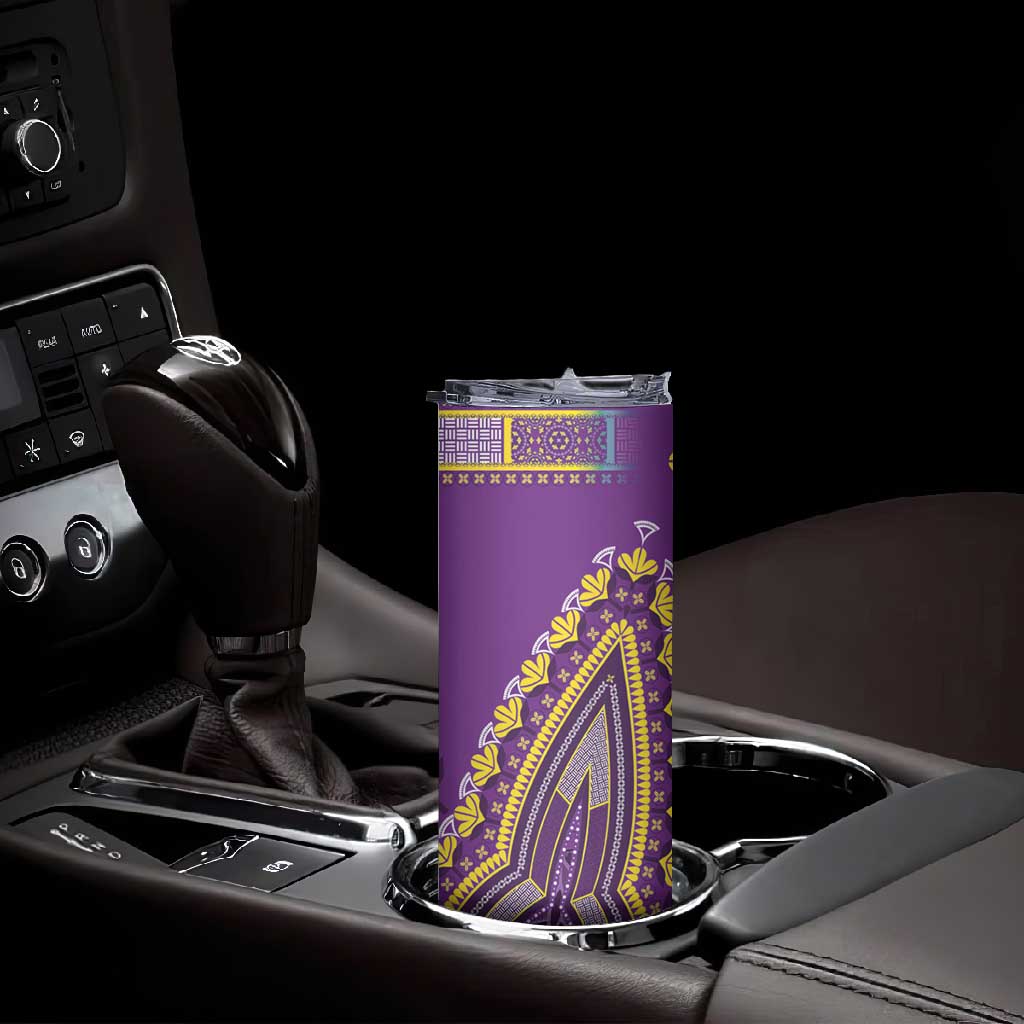 Dashiki Skinny Tumbler Luxury Afro - Violet