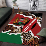 Kenya Area Rug Mix Animal Skin Pattern Grunge Style - African Pride