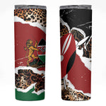 Kenya Skinny Tumbler Mix Animal Skin Pattern Grunge Style - African Pride