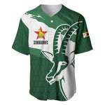 Zimbabwe Rugby Personalized Grunge Baseball Jersey Go Sables - African Pride