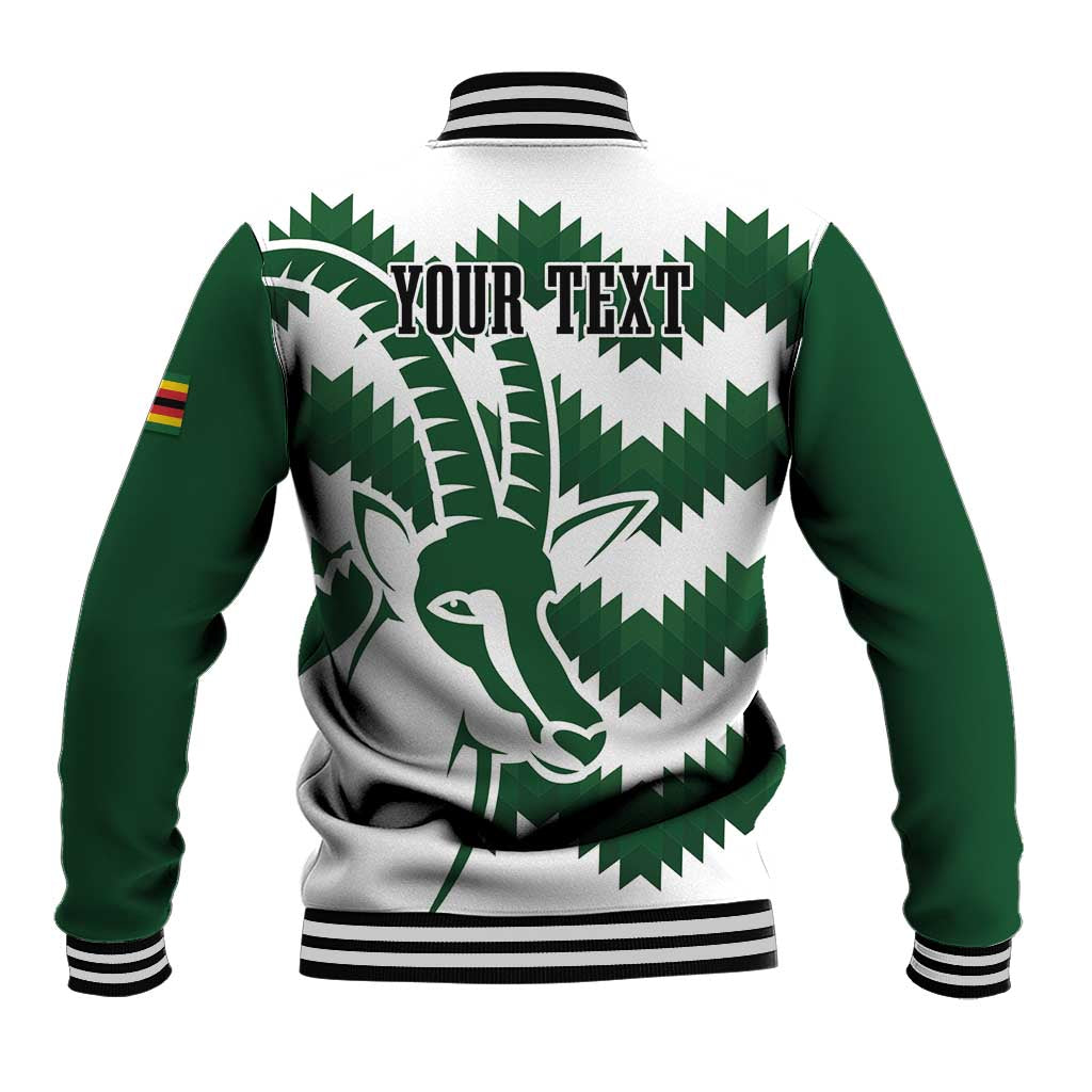 Zimbabwe Rugby The Sables Personalized Baseball Jacket Retro Jersey Inspired - African Pride