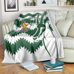 Zimbabwe Rugby The Sables Personalized Blanket Retro Jersey Inspired - African Pride