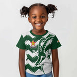 Zimbabwe Rugby The Sables Personalized Kid T shirt Retro Jersey Inspired - African Pride