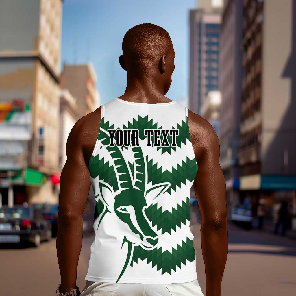 Zimbabwe Rugby The Sables Personalized Men Tank Top Retro Jersey Inspired - African Pride