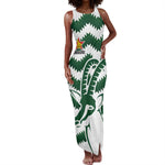 Zimbabwe Rugby The Sables Personalized Tank Maxi Dress Retro Jersey Inspired - African Pride
