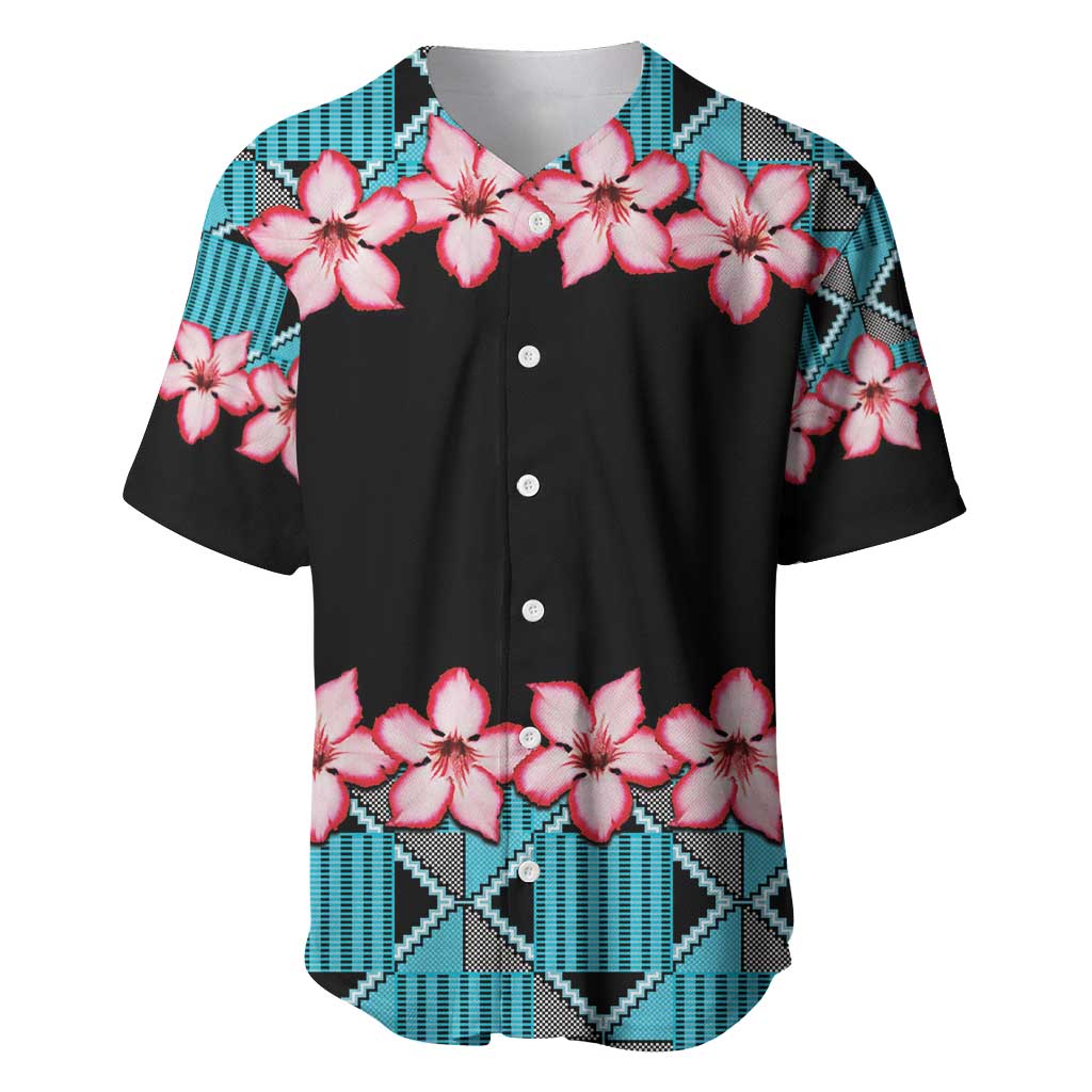 Original Kente Patterned Baseball Jersey - Teen & Adult main image 1