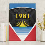 Afro-Antiguans and Barbudans 1981 Canvas Wall Art Each Endeavouring All Achieving