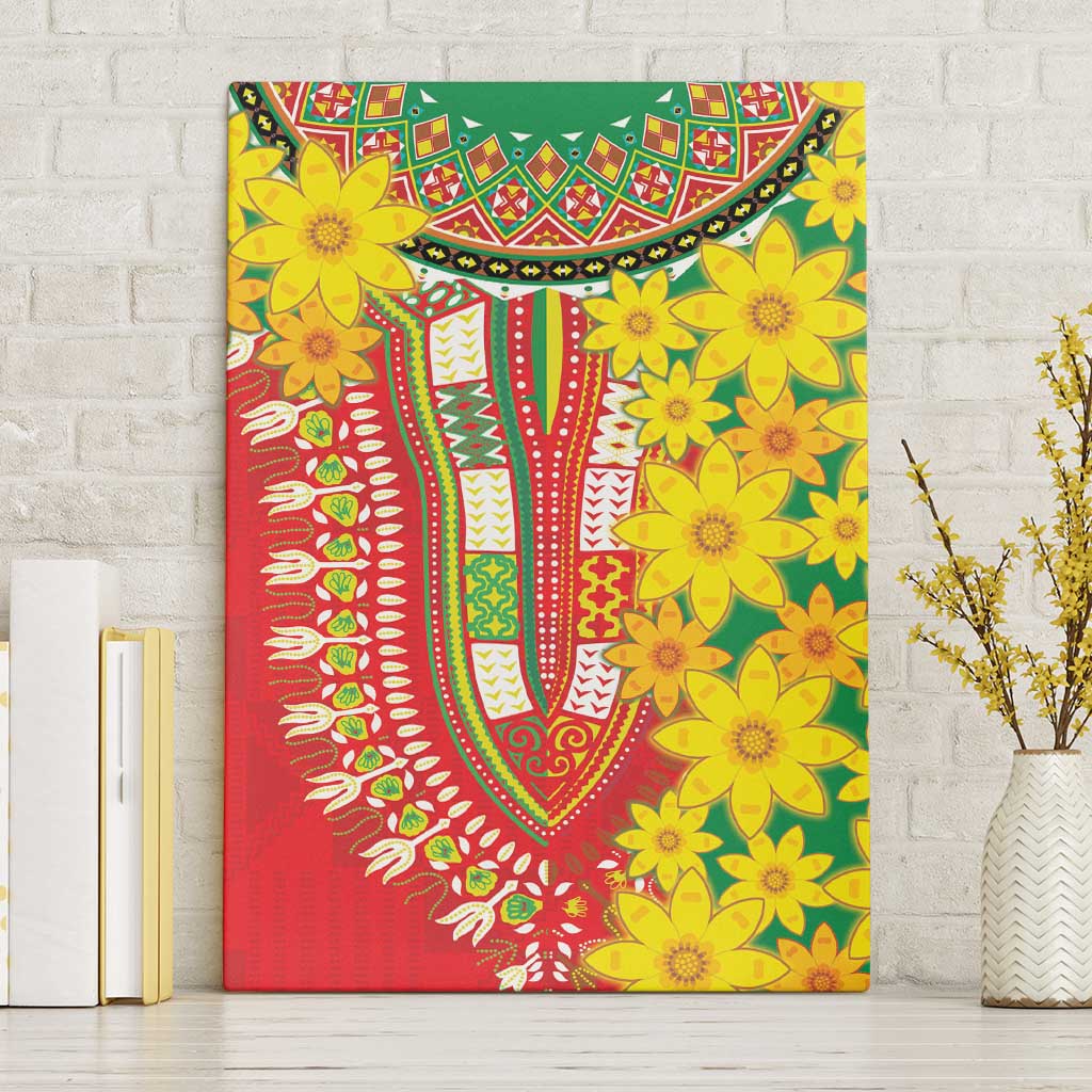 Afro Ethiopian New Year Canvas Wall Art Enkutatash Adey Abeba Flower afro-ethiopian-new-year-canvas-wall-art-enkutatash-adey-abeba-flower