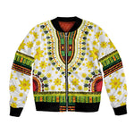 Afro Enkutatash Dashiki and Adey Abeba Bomber Jacket