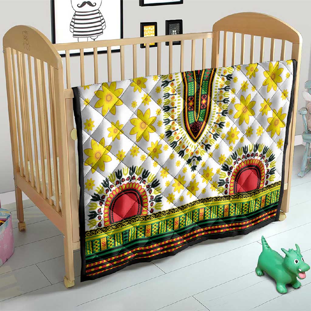 Afro Enkutatash Dashiki and Adey Abeba Quilt
