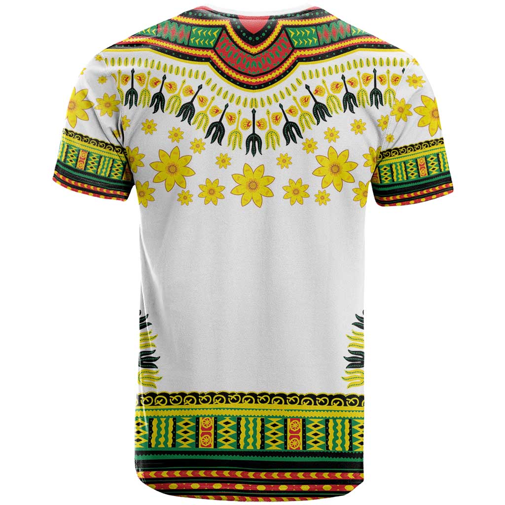 Afro Enkutatash Dashiki and Adey Abeba T shirt