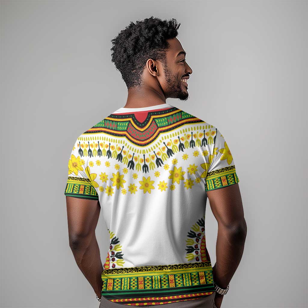 Afro Enkutatash Dashiki and Adey Abeba T shirt