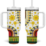 Afro Enkutatash Dashiki and Adey Abeba Tumbler With Handle