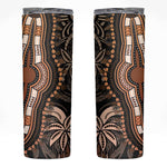 Polynesia Mixed African Dashiki Skinny Tumbler Afro-pacific Culture - Gold