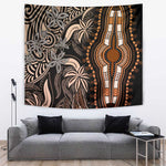 Polynesia Mixed African Dashiki Tapestry Afro-pacific Culture - Gold