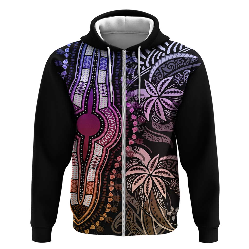 Polynesia Mixed African Dashiki Women Polo Shirt Afro-pacific Culture - Gold LT9 main image 1