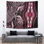 Polynesia Mixed African Dashiki Tapestry Afro-pacific Culture - Pink