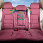 South Africa Cricket Custom Back Car Seat Cover African King Proteas Pink