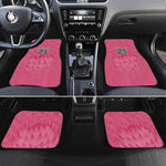 South Africa Cricket Custom Car Mats African King Proteas Pink