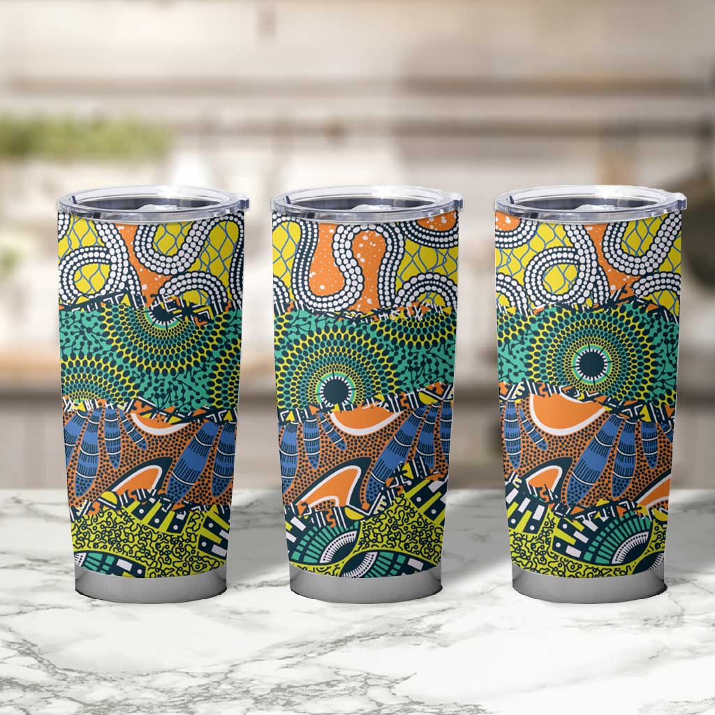 Africa Tribal Mixed Pattern Tumbler Cup - African Pride