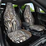 Africa Tribal Pattern Mixed Leopard Skin Car Seat Cover - African Pride