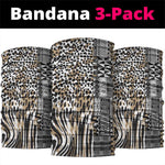 Africa Tribal Pattern Mixed Leopard Skin Neck Gaiter LT9