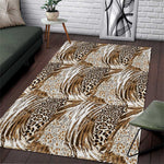 African Wild Animal Skins Area Rug Leopard Pattern - African Pride