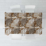 African Wild Animal Skins Tablecloth Leopard Pattern - African Pride