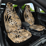 African Wild Animal Skins Car Seat Cover Zebra Tiger Leopard Mix Skin - African Pride