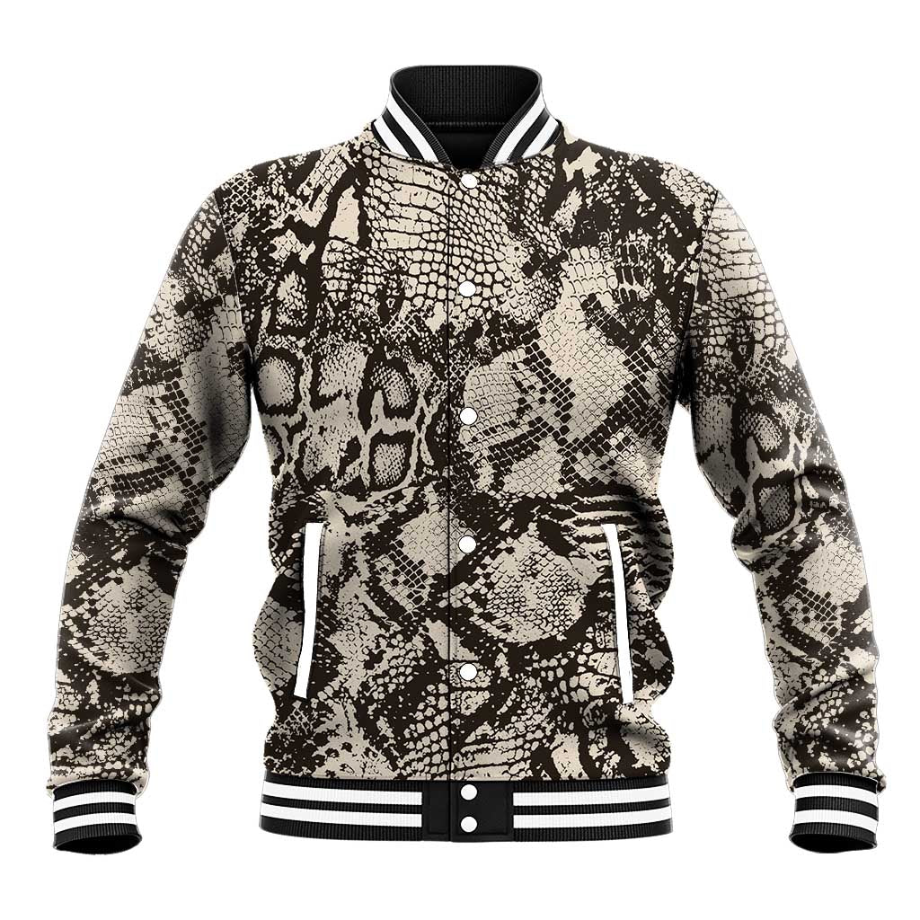 African Wild Animal Skins Baseball Jacket Snake and Crocodile Mix Skin - African Pride