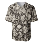 African Wild Animal Skins Baseball Jersey Snake and Crocodile Mix Skin - African Pride