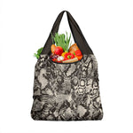 African Wild Animal Skins Grocery Bag Snake and Crocodile Mix Skin - African Pride