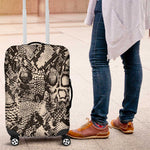 African Wild Animal Skins Luggage Cover Snake and Crocodile Mix Skin - African Pride