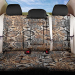African Wild Animal Skins Back Car Seat Cover Vintage Snake Skin Pattern - African Pride