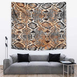 African Wild Animal Skins Tapestry Vintage Snake Skin Pattern - African Pride