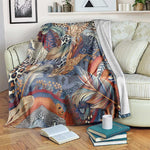 African Wild Animal Skins Blanket Unique Leopard Zebra And Snake Patterns - African Pride