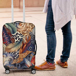 African Wild Animal Skins Luggage Cover Unique Leopard Zebra And Snake Patterns - African Pride