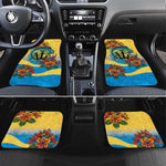 Black Barbadians Mahi-mahi Trident Car Mats - African Pride