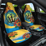 Black Barbadians Mahi-mahi Trident Car Seat Cover - African Pride