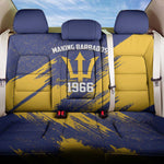 Black Barbadians Pride Est 1966 Back Car Seat Cover - African Pride