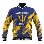 Black Barbadians Pride Est 1966 Baseball Jacket - African Pride