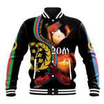 Personalized Afro-Eritrea Maelti Siwuat Baseball Jacket Candle Vigil Glory To Our Martyrs Eritrea