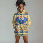 Ancient Egypt Scarab Beetle Hoodie Dress