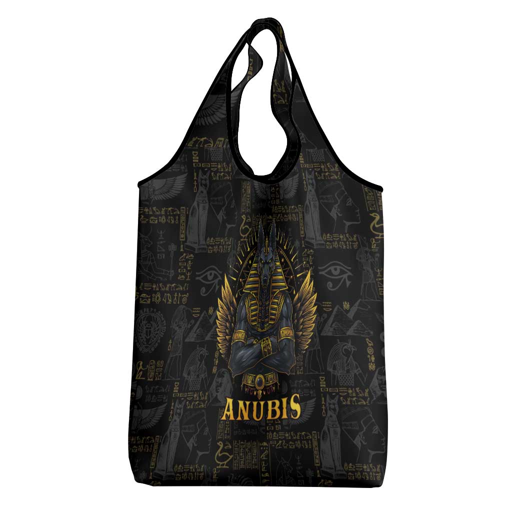 Anubis Egyptian God of Death Grocery Bag