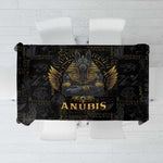 Anubis Egyptian God of Death Tablecloth