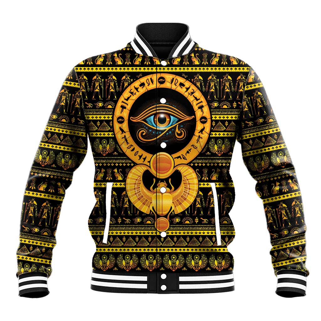 Egyptian God of The Sun Eye of Ra Baseball Jacket