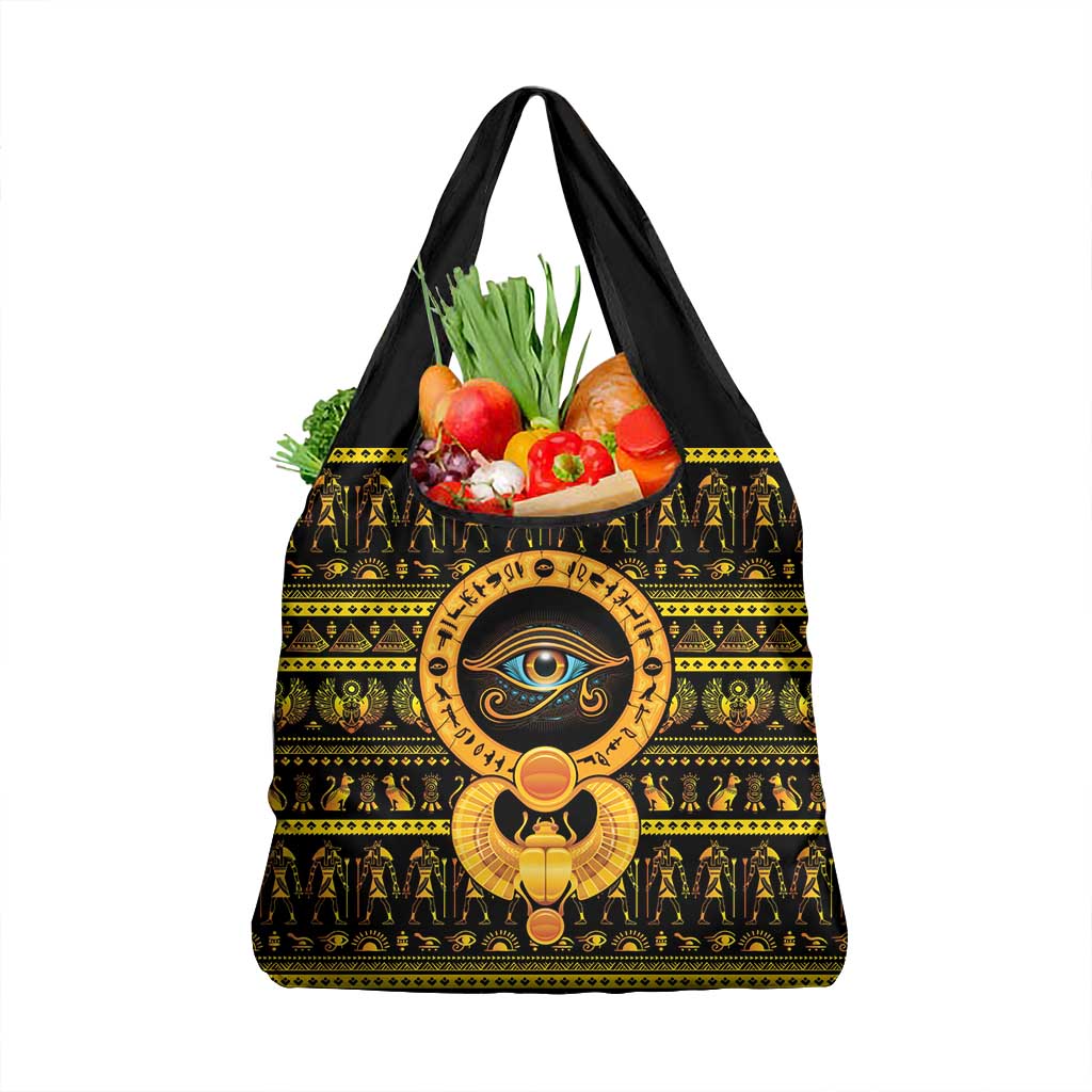 Egyptian God of The Sun Eye of Ra Grocery Bag