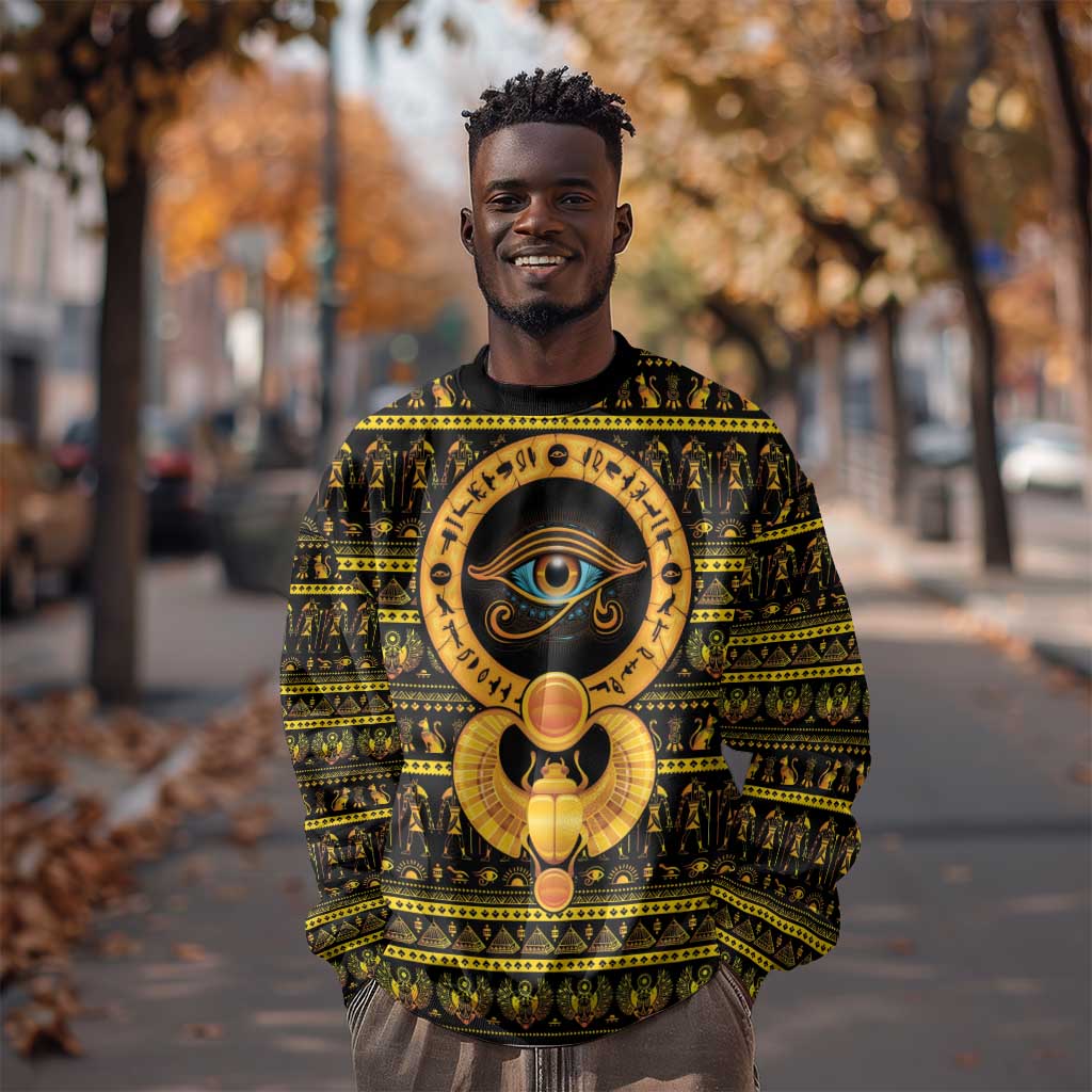 Egyptian God of The Sun Eye of Ra Sweatshirt