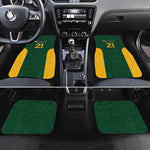 South Africa Rugby Custom Car Mats Glory Be To Springboks - African Pride
